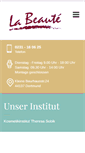 Mobile Screenshot of kosmetik-sobik.de